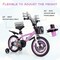 Kids Bike with Adjustable Handlebar and Saddle for 4-8 Years Old